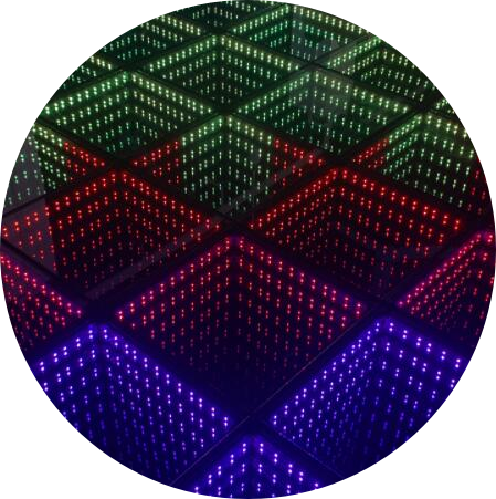 Pixel dance floor